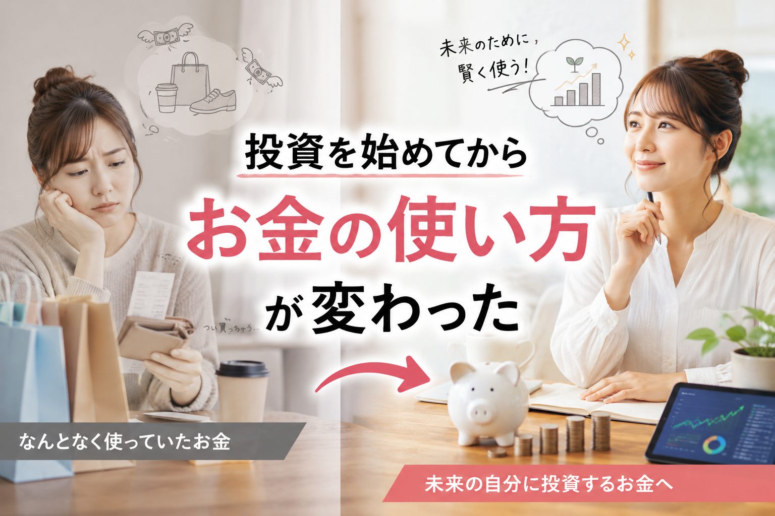 投資を始めてから「お金の使い方」が変わった｜26歳の変化